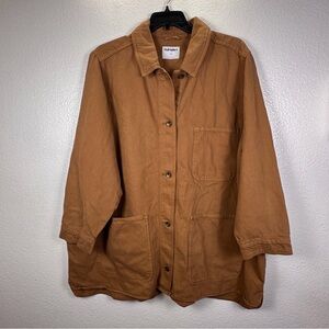 Old Navy Women's Brown Button Jacket
Mid-Length Pockets Casual Size 4X